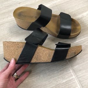 Eric Michael cork wedges size 40